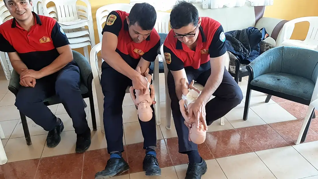 İtfaiye erlerine hayat kurtaran eğitim verildi