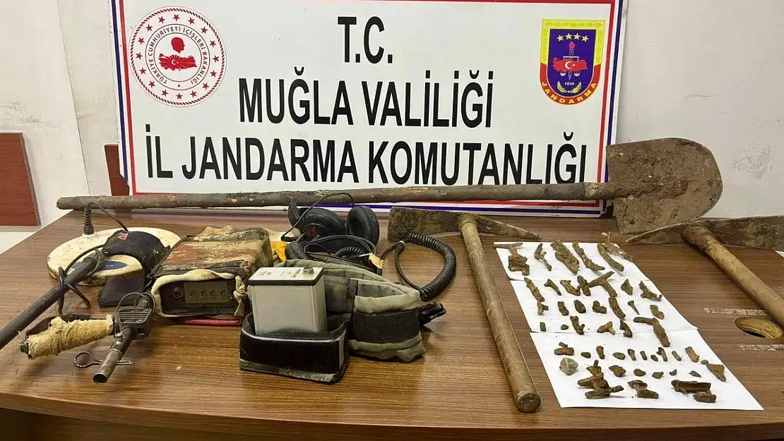 Kaçak Kazı Yapan 4 Şahıs Suçüstü Yakaland