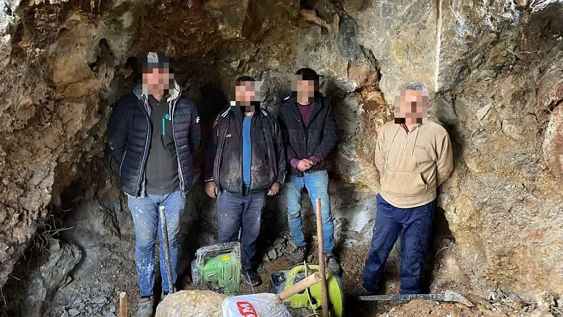 Kaçak Kazı Yapanlara Şok Baskın