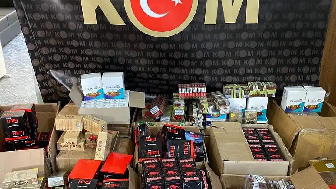 Kaçak Tütün ve Sahte Alkol Baskını