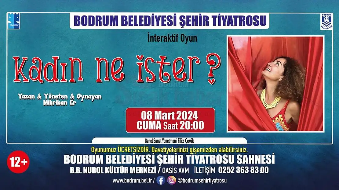 'Kadın ne ister?' Oyunu Sahneleniyor