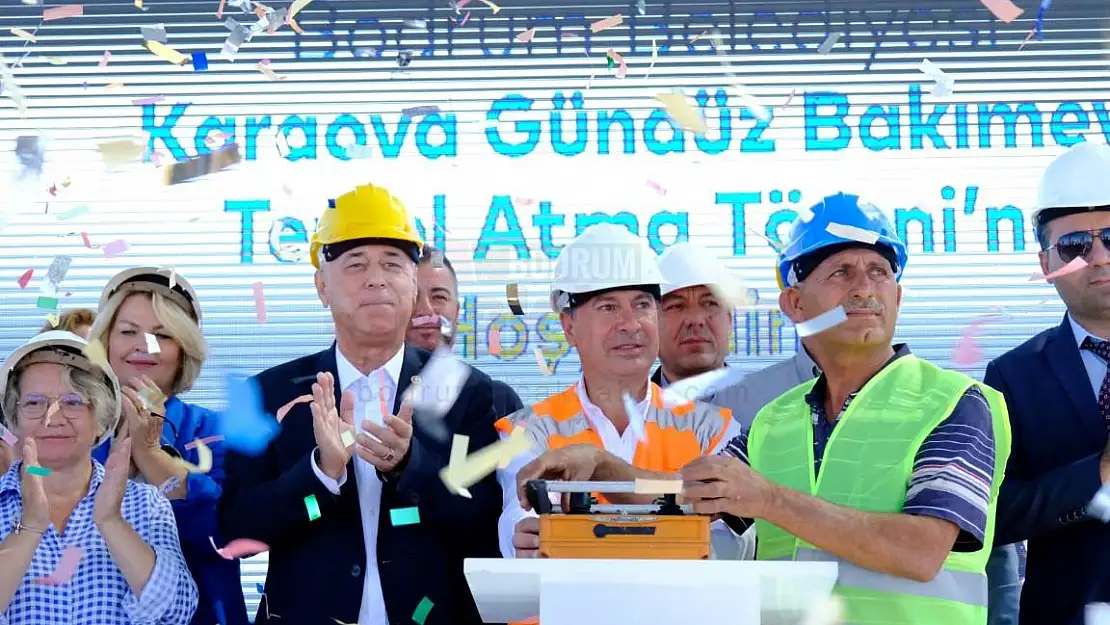 Karaova`ya Gündüz Bakımevi Temeli Törenle Atıldı