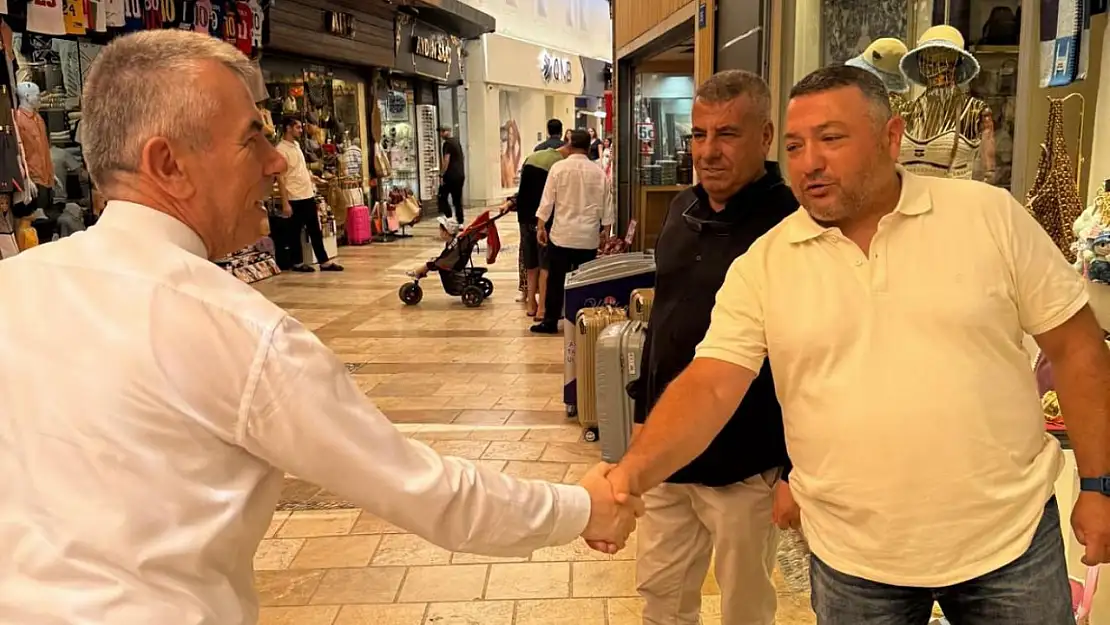 Kaymakam sırmalı'dan esnafa moral ziyareti: 'bereketli ve huzurlu bir sezon diliyoruz