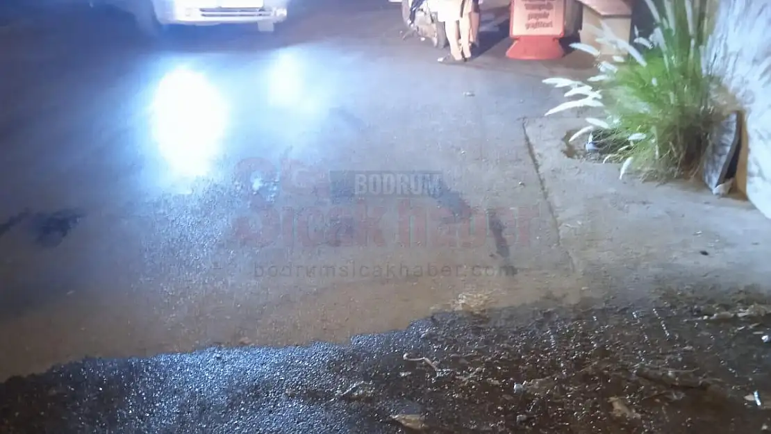Kaza Görüntüleri Güvenlik Kamerasına Yansıdı