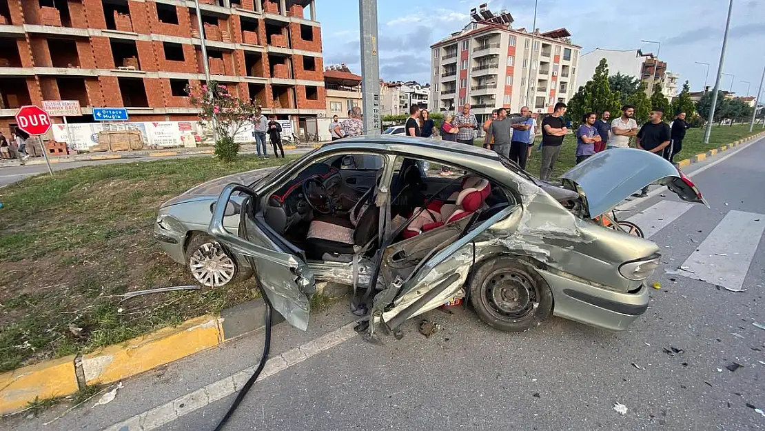 Kazada 1'i Bebek 3 Kişi Yaralandı