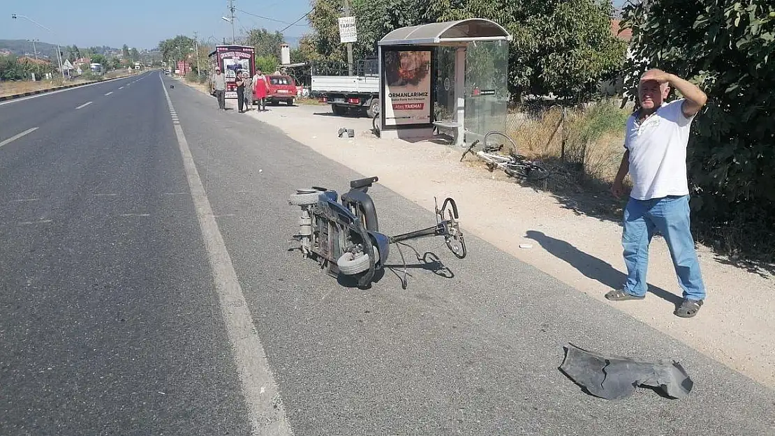 Kazada Ağır Yaralanan Yaşlı Adam Kurtarılamadı