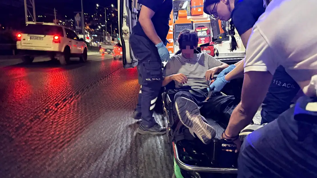 Keskin Virajda Motosiklet Kazası !