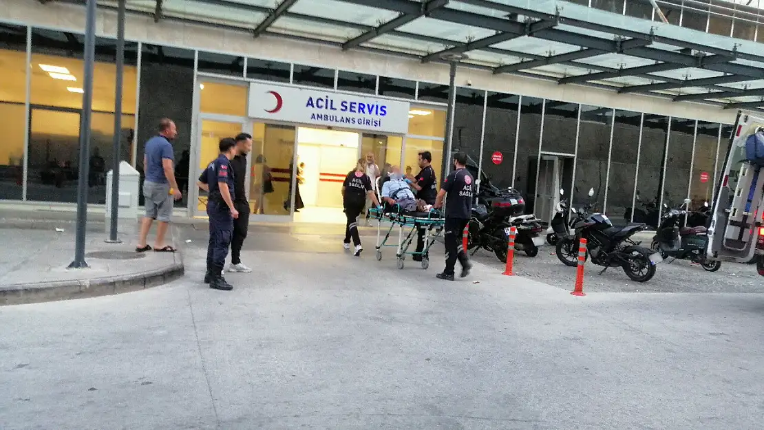Kızılağaç'ta motosiklet kazası ! 2 kişi yaralandı