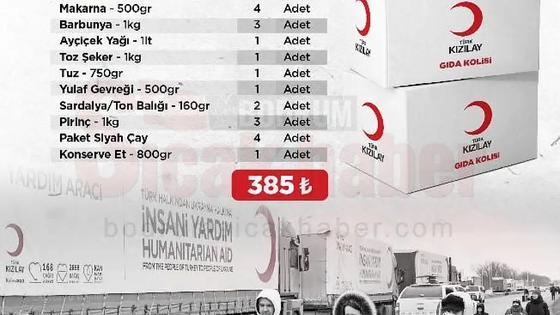 Kızılay Ukrayna İçin İnsani Yardım Kampanyasına Devam Ediyor