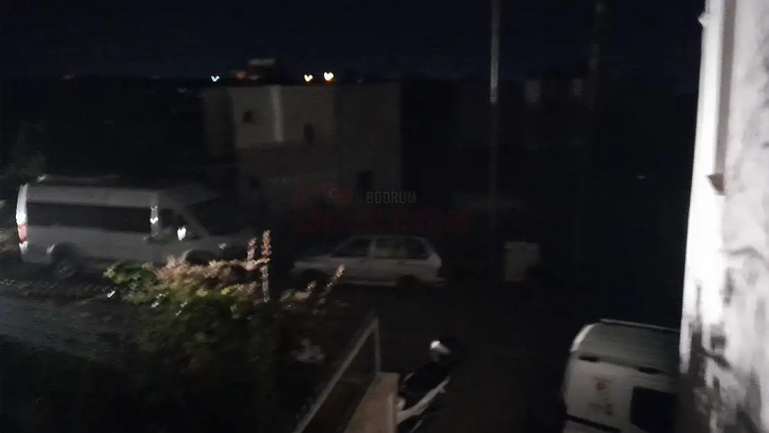 Konacık Mahallesi Karanlıkta