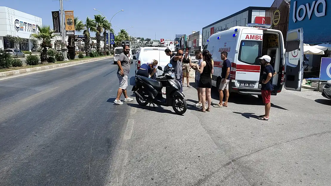 Konacık'ta Motosiklet Kazası: 1 Yaralı