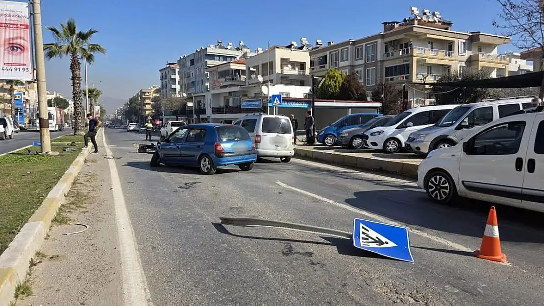 Kontrolsüz Çıkış Kazaya Neden Oldu