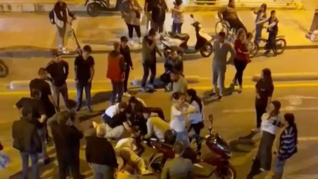 Korkutan Motosiklet Kazası: 3 Yaralı