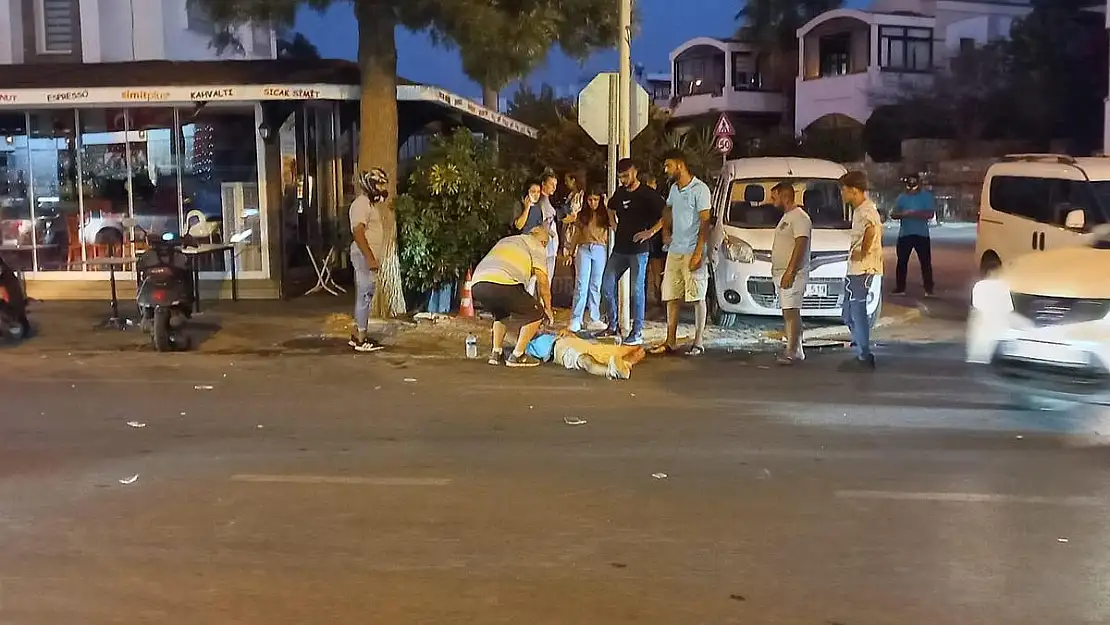 Kuralsızca Dönüş Yapınca 2 Kişiyi Yaraladı