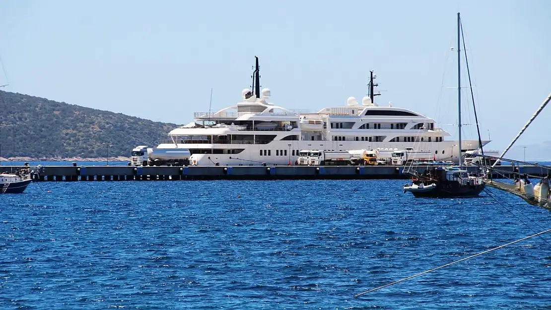 Lüks yat Dream Bodrum'da