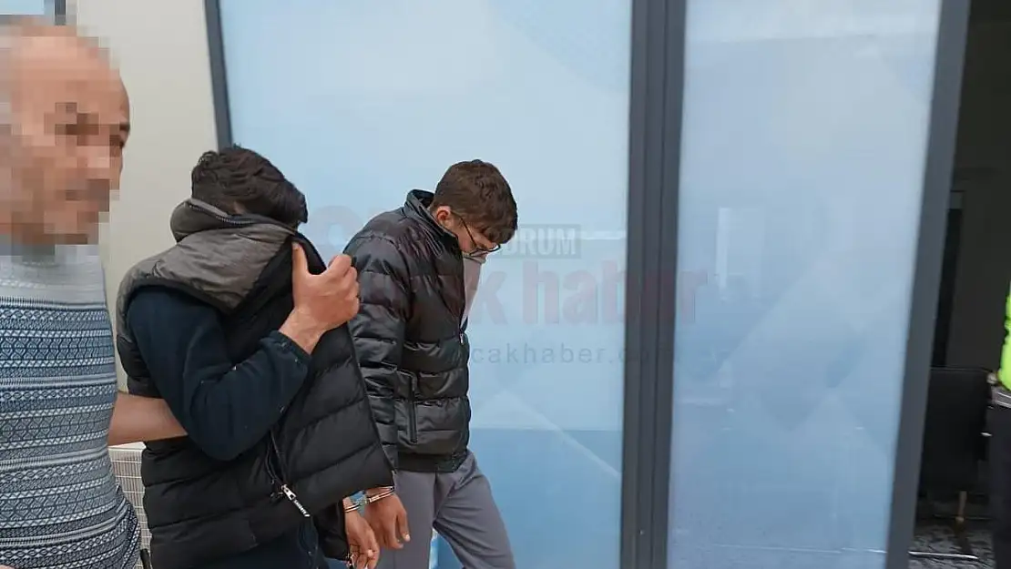 MADEN SAHASINDA ŞÜPHE ÜZERİNE YAKALANDILAR