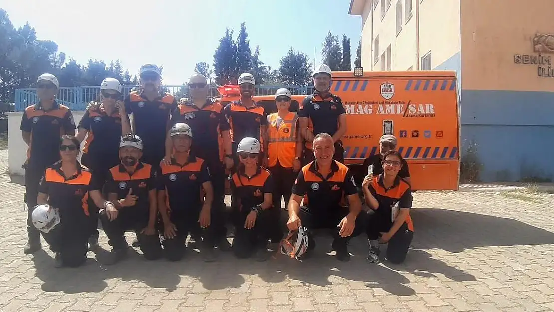 MAG-AME Büyük Yangın Tatbikatına Katıldı