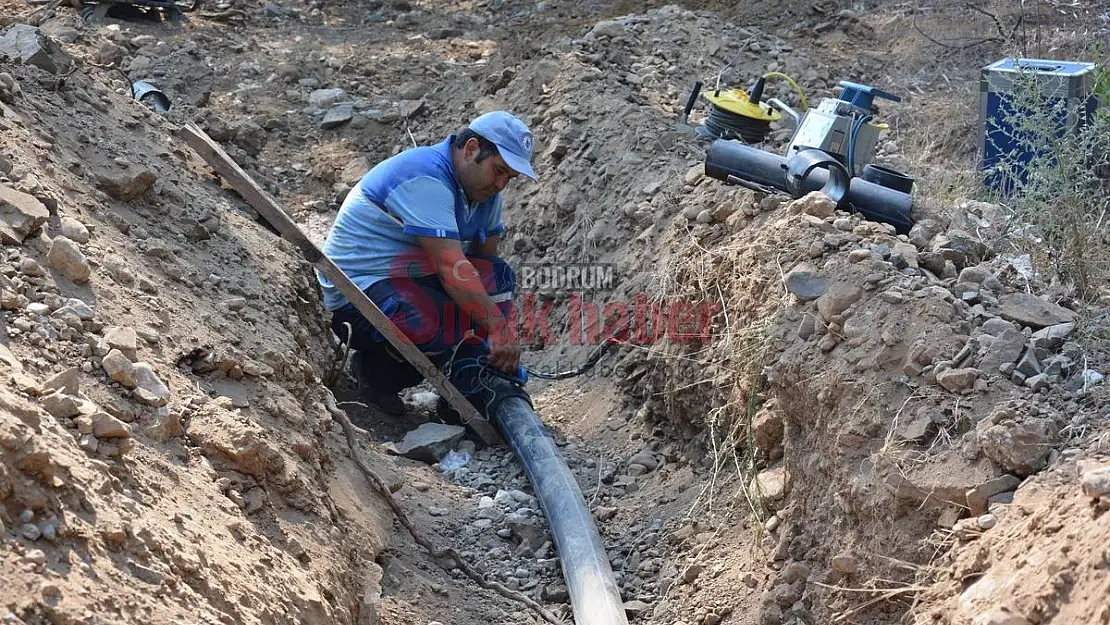 Menteşe Merkez ve Bayır Mahallesi'ne Yeni Su Kaynağı