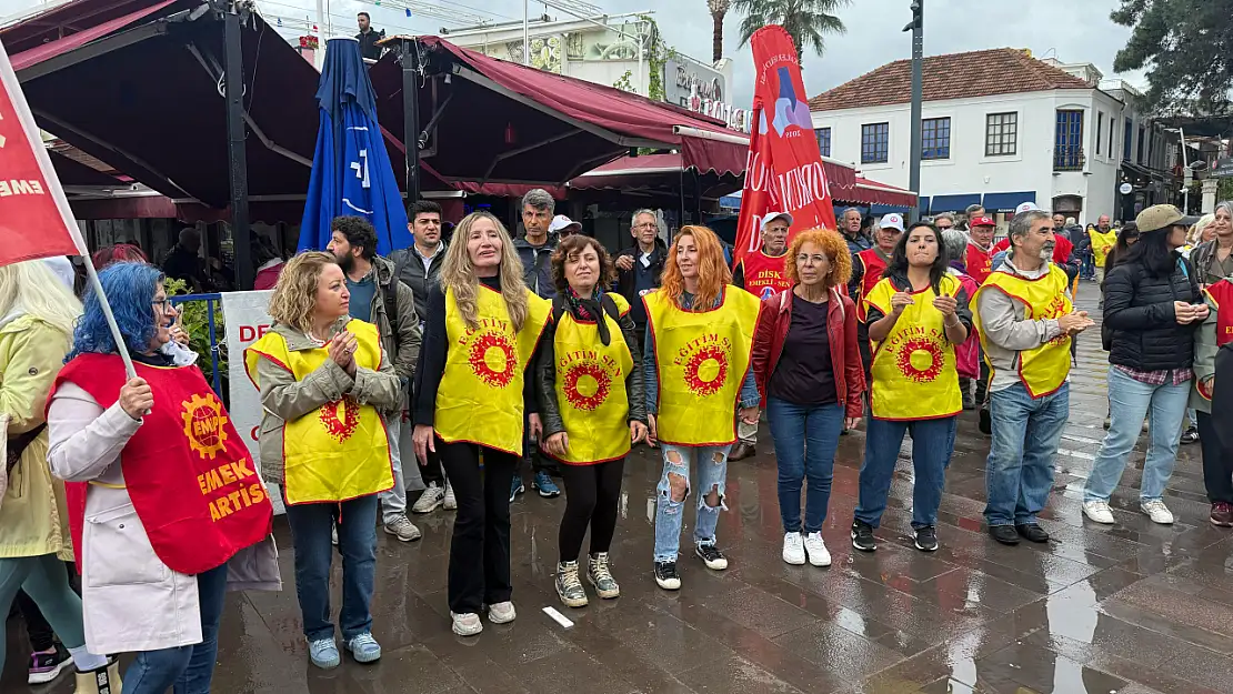 Meydanlar Susmadı! 1 Mayıs İlk Kez Bodrum'da Kutlandı!