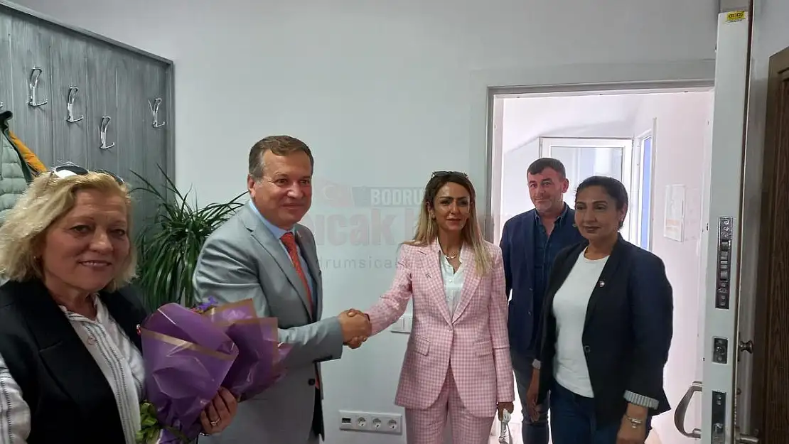 MHP Milletvekili Adayları Bodrum'da Ziyaretlerde Bulundu