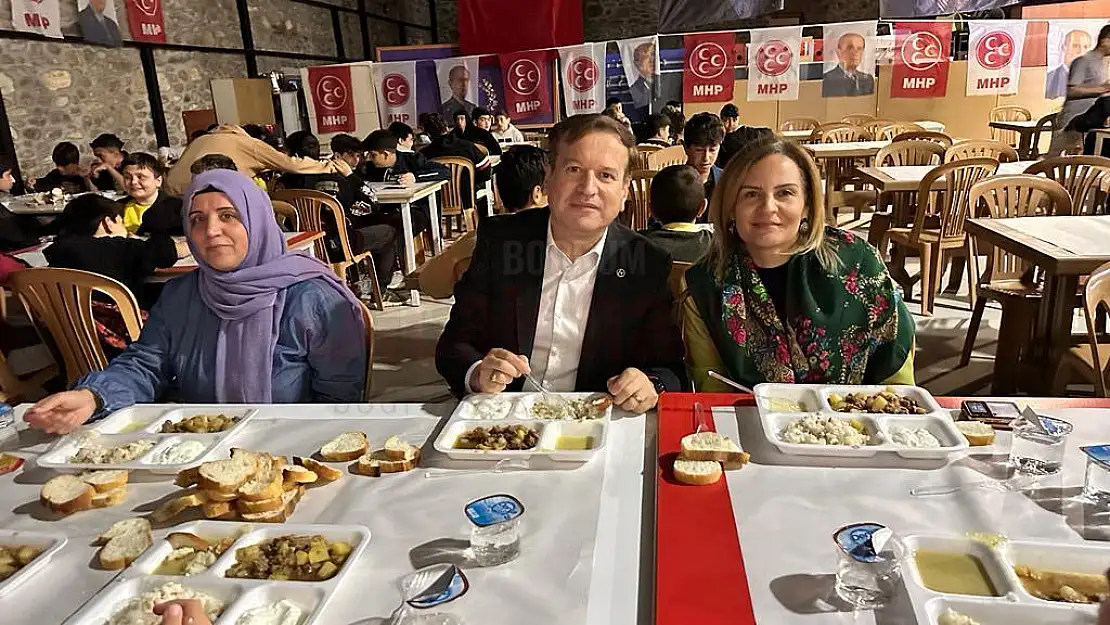 MHP MUMCULAR MAHALLESİNDE BİR AY BOYUNCA İFTAR YEMEĞİ VERECEK