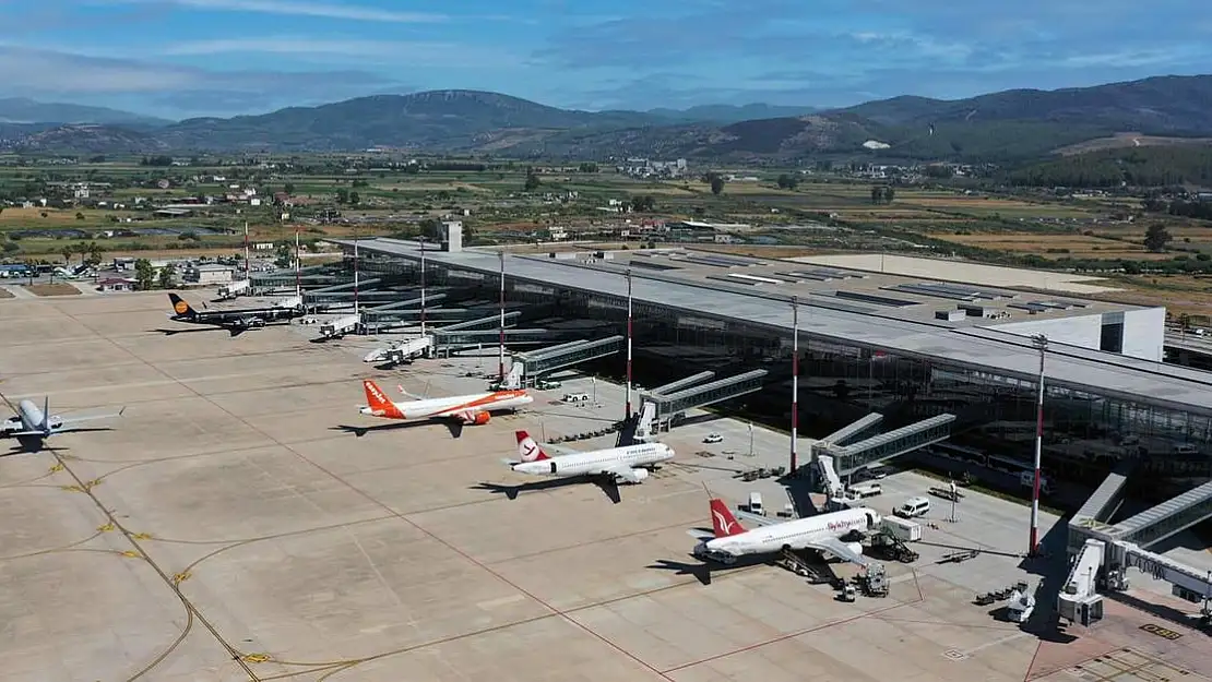 Milas-Bodrum Havalimanı 6 Ayda 1 Milyon 574 Bin Yolcuya Hizmet Verdi
