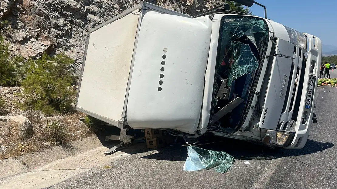 Milas Boğa Yokuşu'nda trafik kazası: 2 yaralı