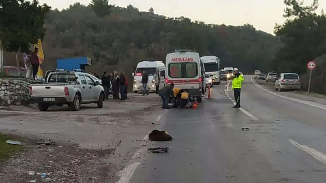 Milas-Ören Yolunda Feci Kaza: Yaya Hayatını Kaybetti