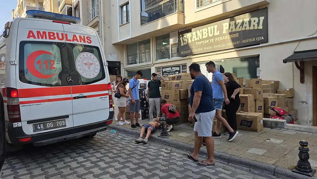 Milas'ta Motosiklet Yayaya Çarptı: Kaza Sonrası Kavga Çıktı