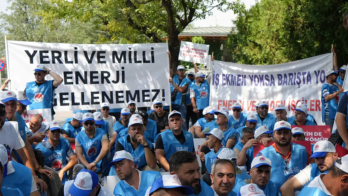 Milaslı muhtarlar ve TES-İŞ'ten Maden Yasası'na destek: 'Köylerimiz ve zeytinlerimiz yok olmayacak'