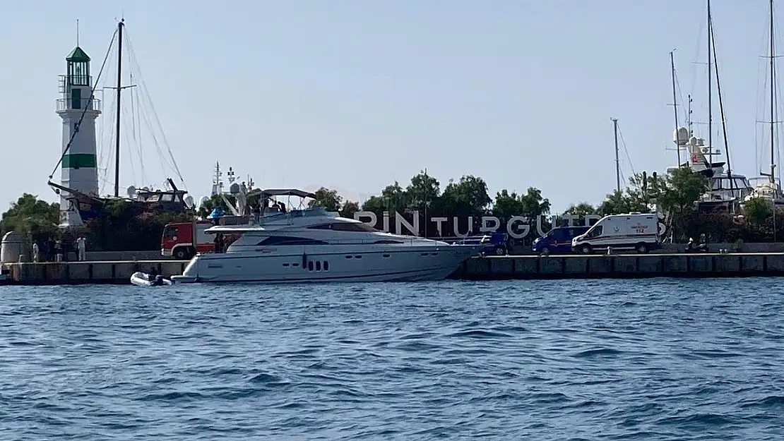 Motoryatta Çıkan Yangın, Büyümeden Söndürüldü