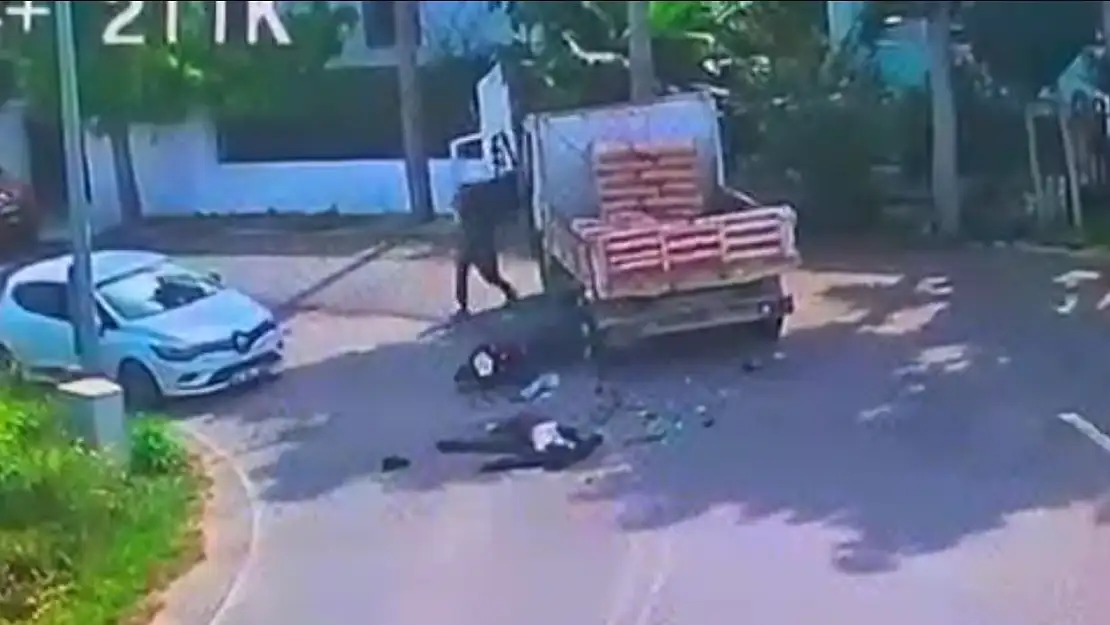 Motosiklet kazası: 1 Yaralı
