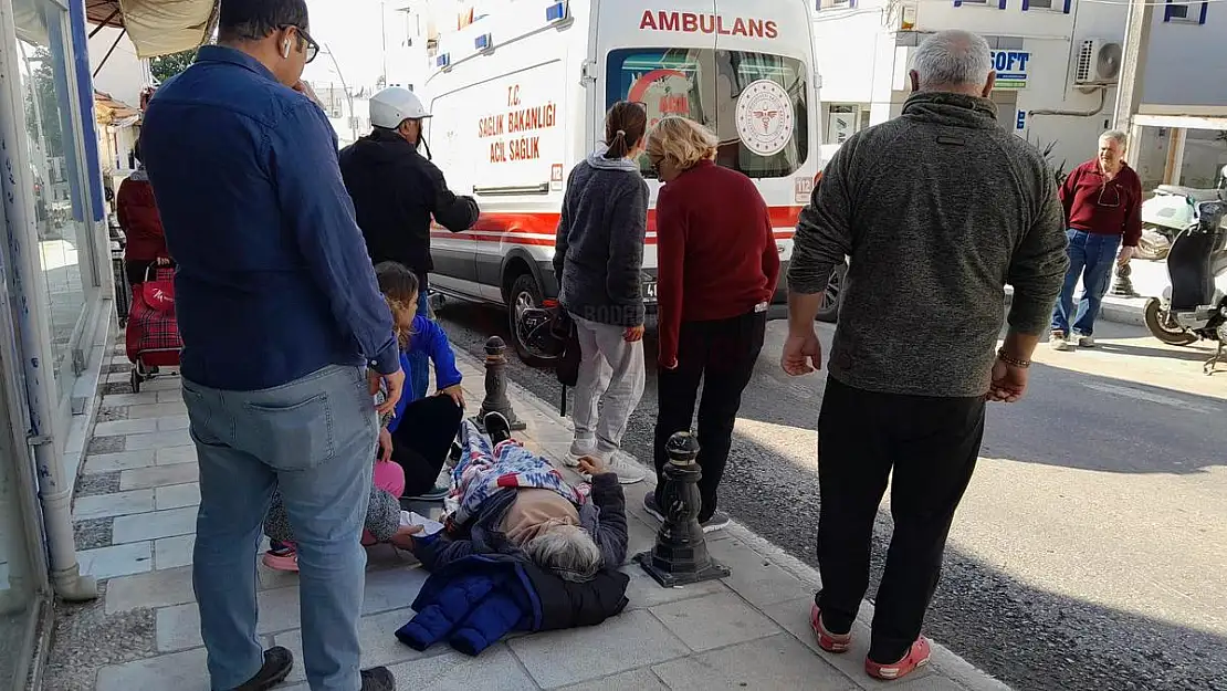 Motosiklet Kazasında 1 Kişi Yaralandı
