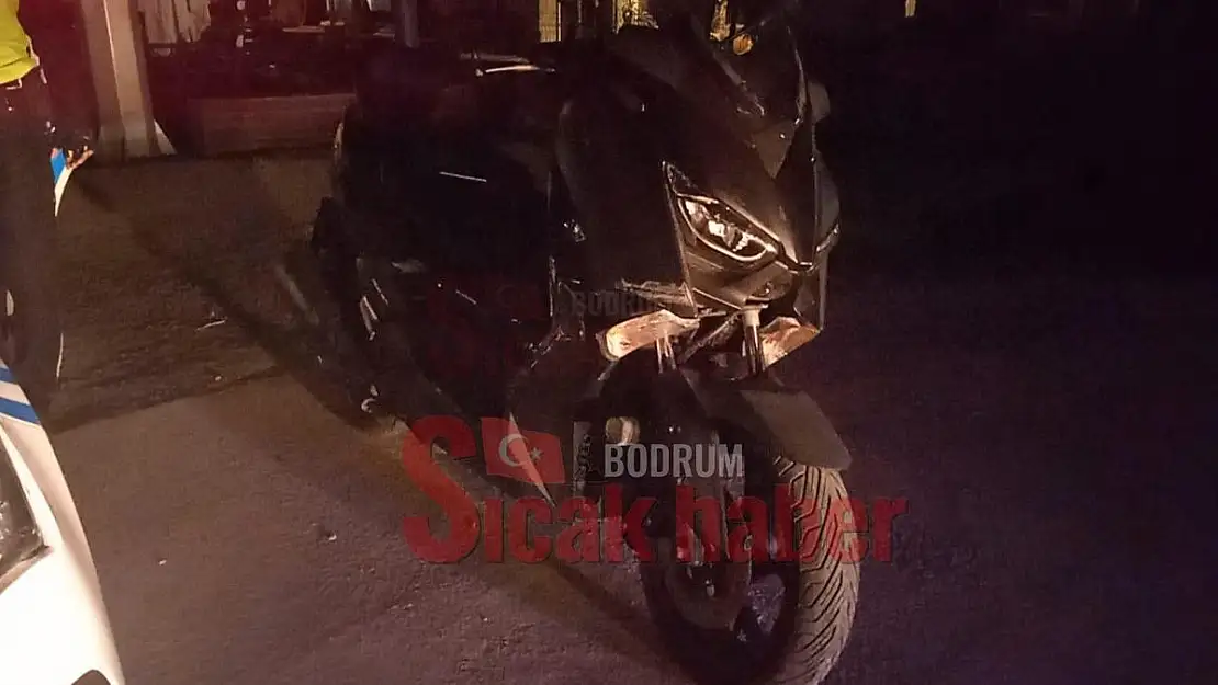Motosiklet Sürücüsü Ağır Yaralı