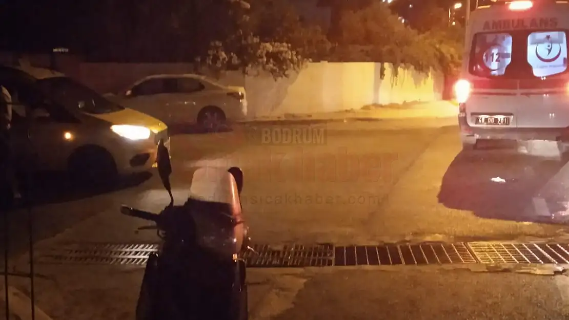 Motosiklet Sürücüsü Ehliyetsiz sürücüye çarptı 1 yaralı
