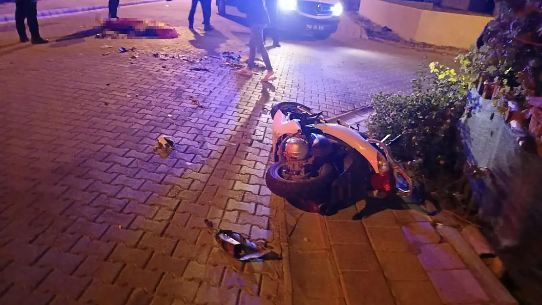 Motosiklet Sürücüsü Kazada Hayatını Kaybetti