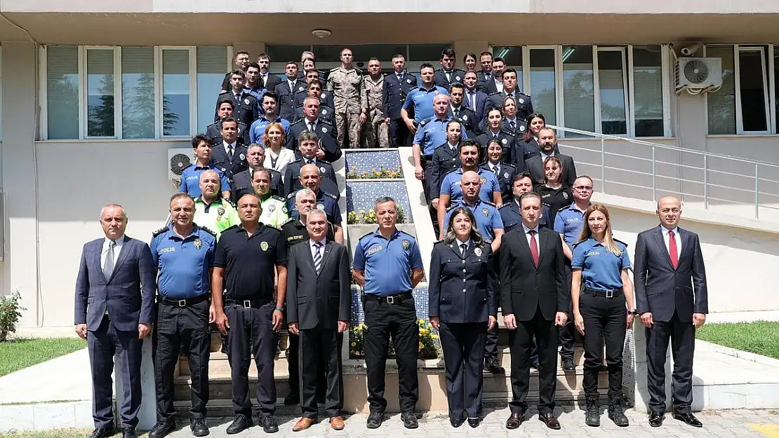 Muğla Emniyet Müdürlüğü'nde Rütbe Terfi Töreni Düzenlendi
