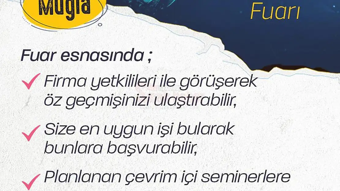 Muğla İŞKUR,'dan Sanal İstihdam Fuarı