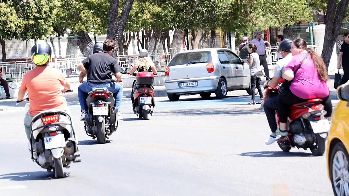 Muğla nüfusunun dörtte birinde motosiklet var