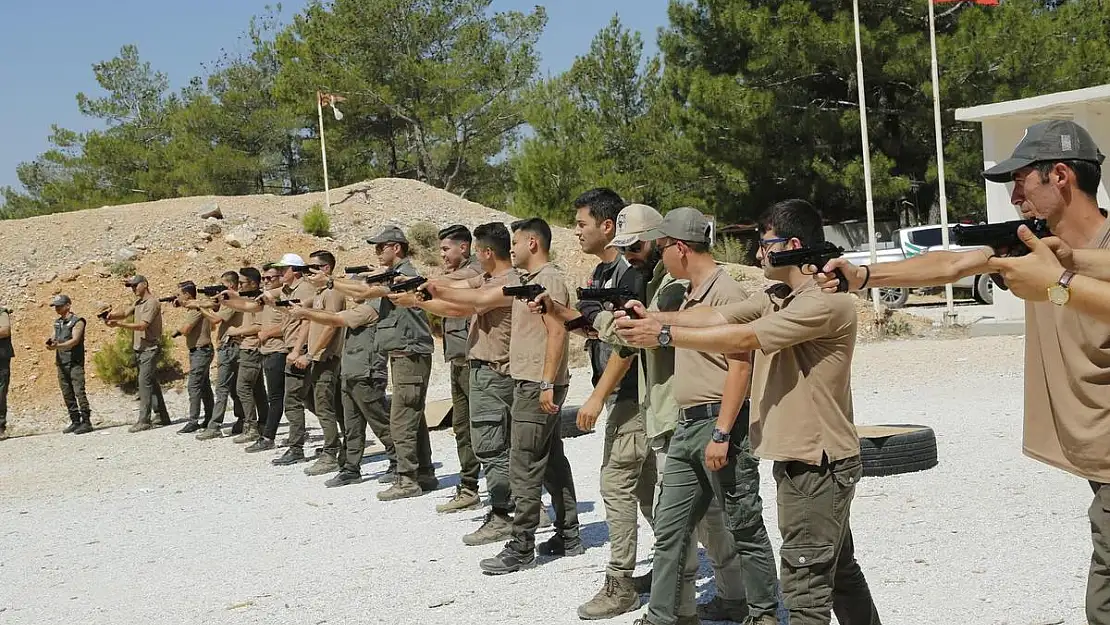 Muğla Orman Bölge Müdürlüğü'nde Silah Taşıyan Personellere Eğitim Verildi