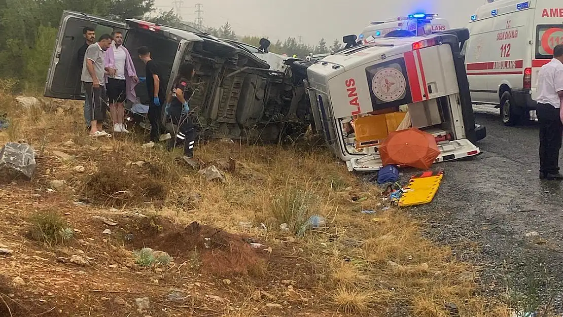 Muğla'da 2 Kaza, 1 ölü, 14 Yaralı