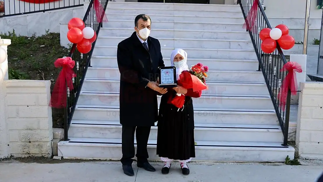 Muğla'da hayırsever tarafından yaptırılan okul açıldı...