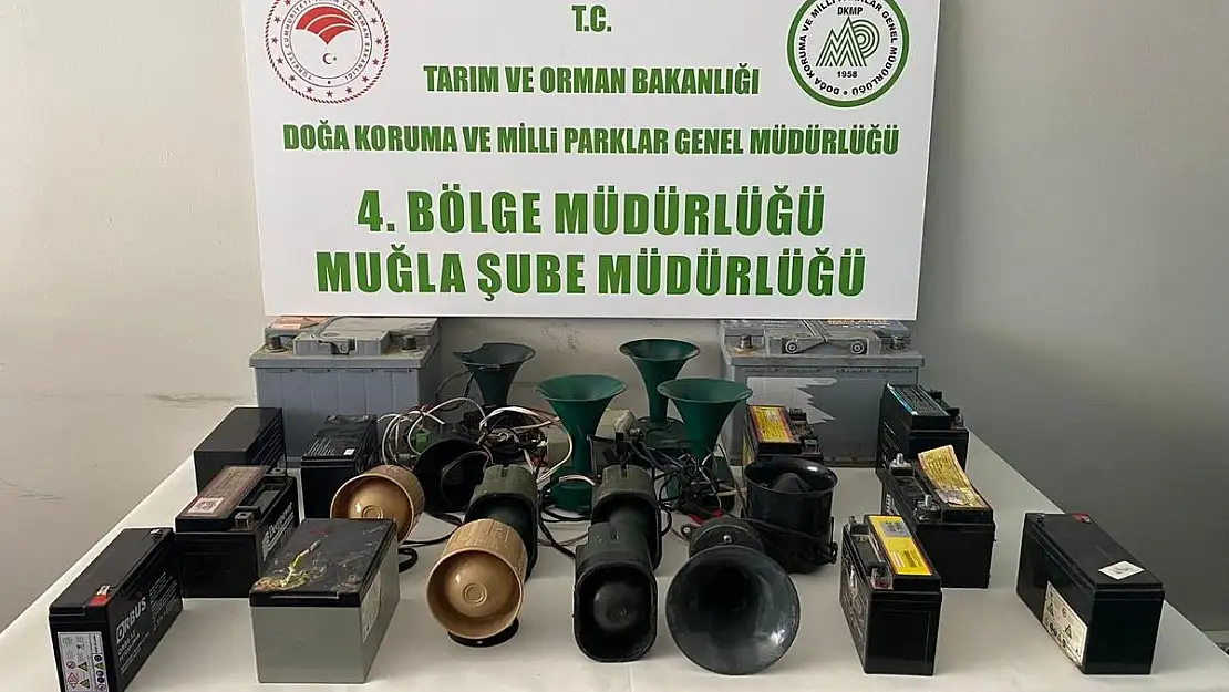 Muğla'da Yasa Dışı Avlanmaya Geçit Yok
