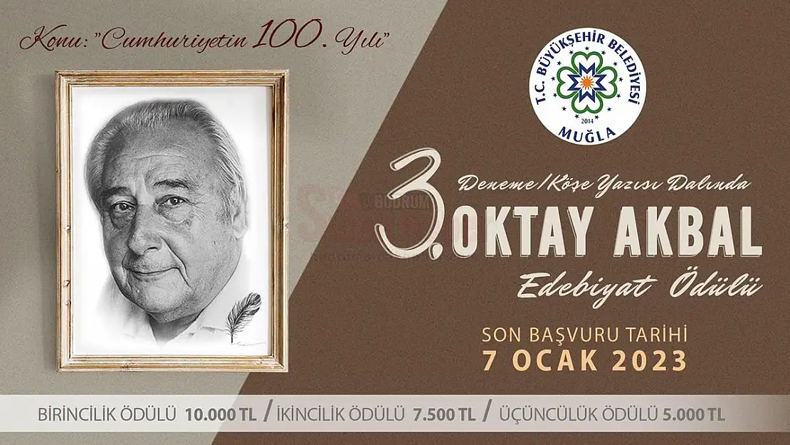 Oktay Akbal Edebiyat Ödülü Başvuruları Başladı