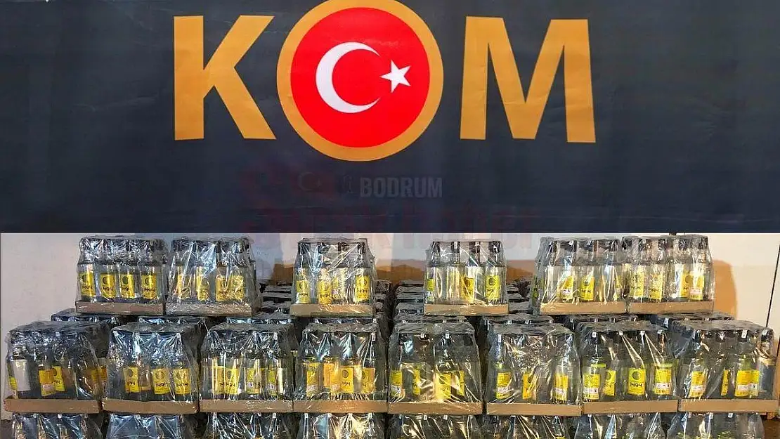 Operasyonda 1 Milyonluk Sahte İçki Yakalandı