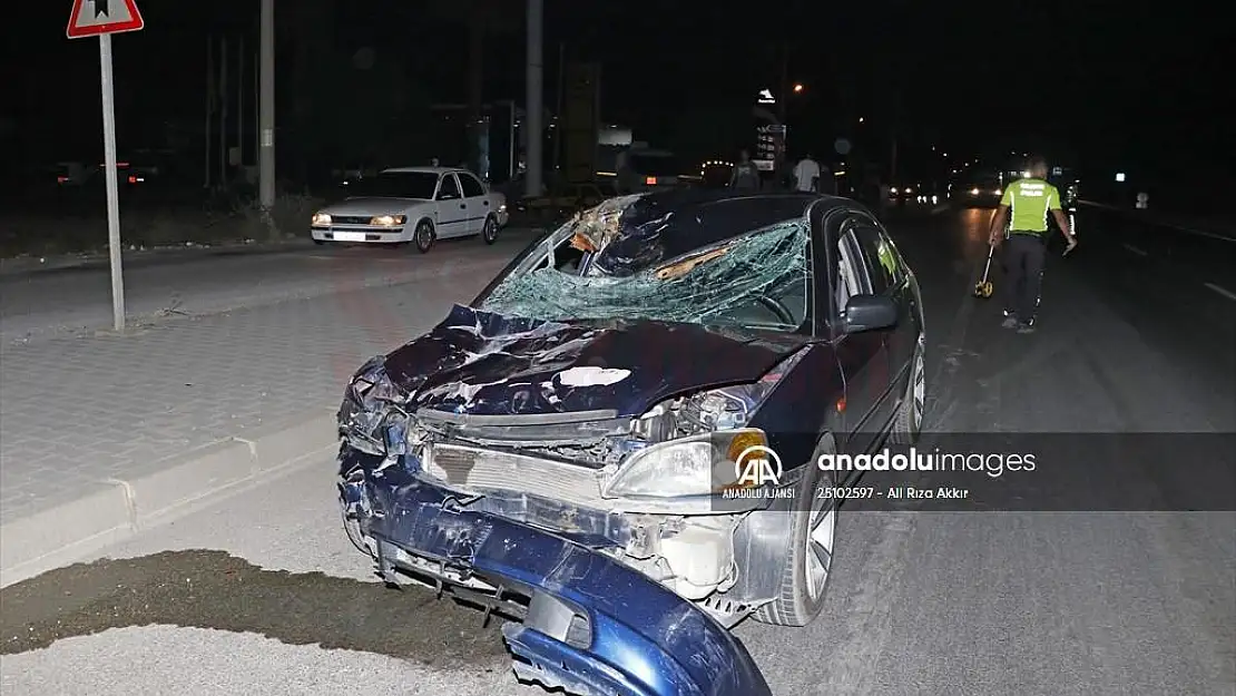 Otomobilin çarptığı bisikletli hayatını kaybetti