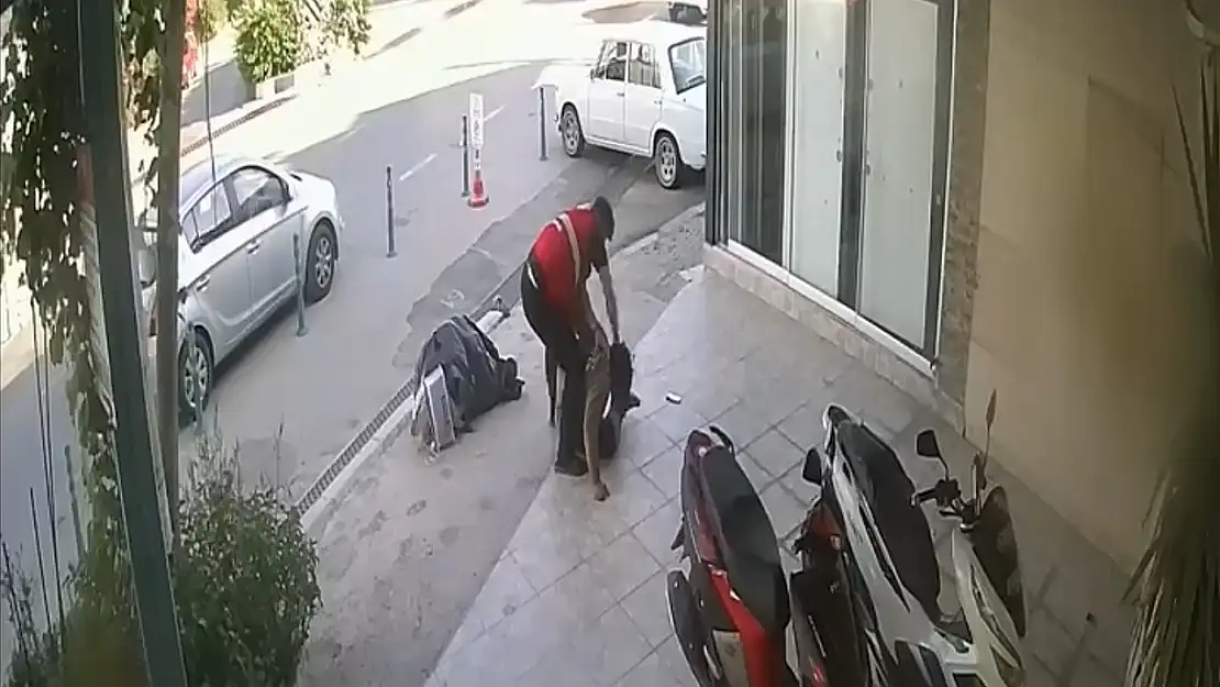 İşten kaçtı yumruklamaktan kaçmadı