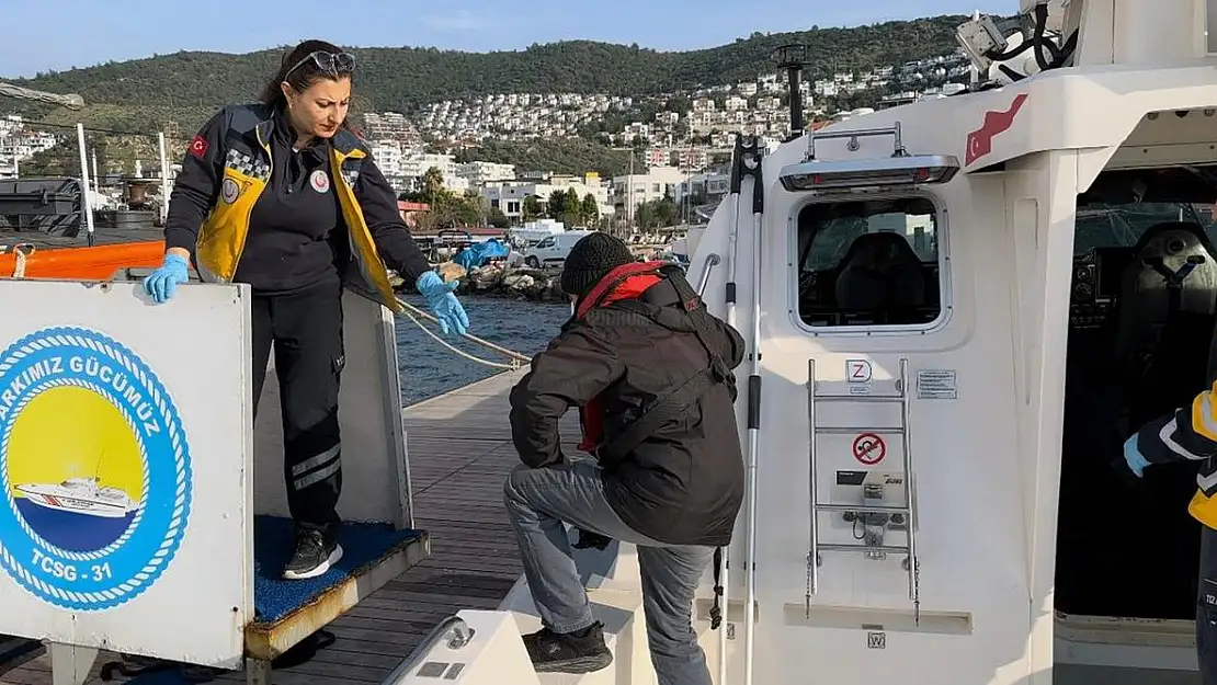 Sahil Güvenlik'ten Vatandaşa Tıbbi Tahliye