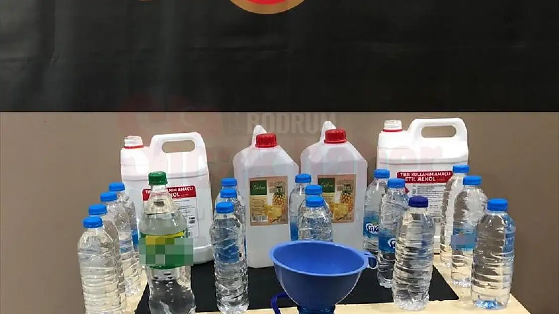 Sahte İçki Operasyonunda 1 Şüpheli Yakalandı