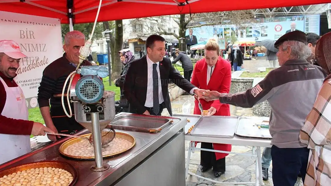 ŞEHİTLER İÇİN LOKMA HAYRI YAPILDI